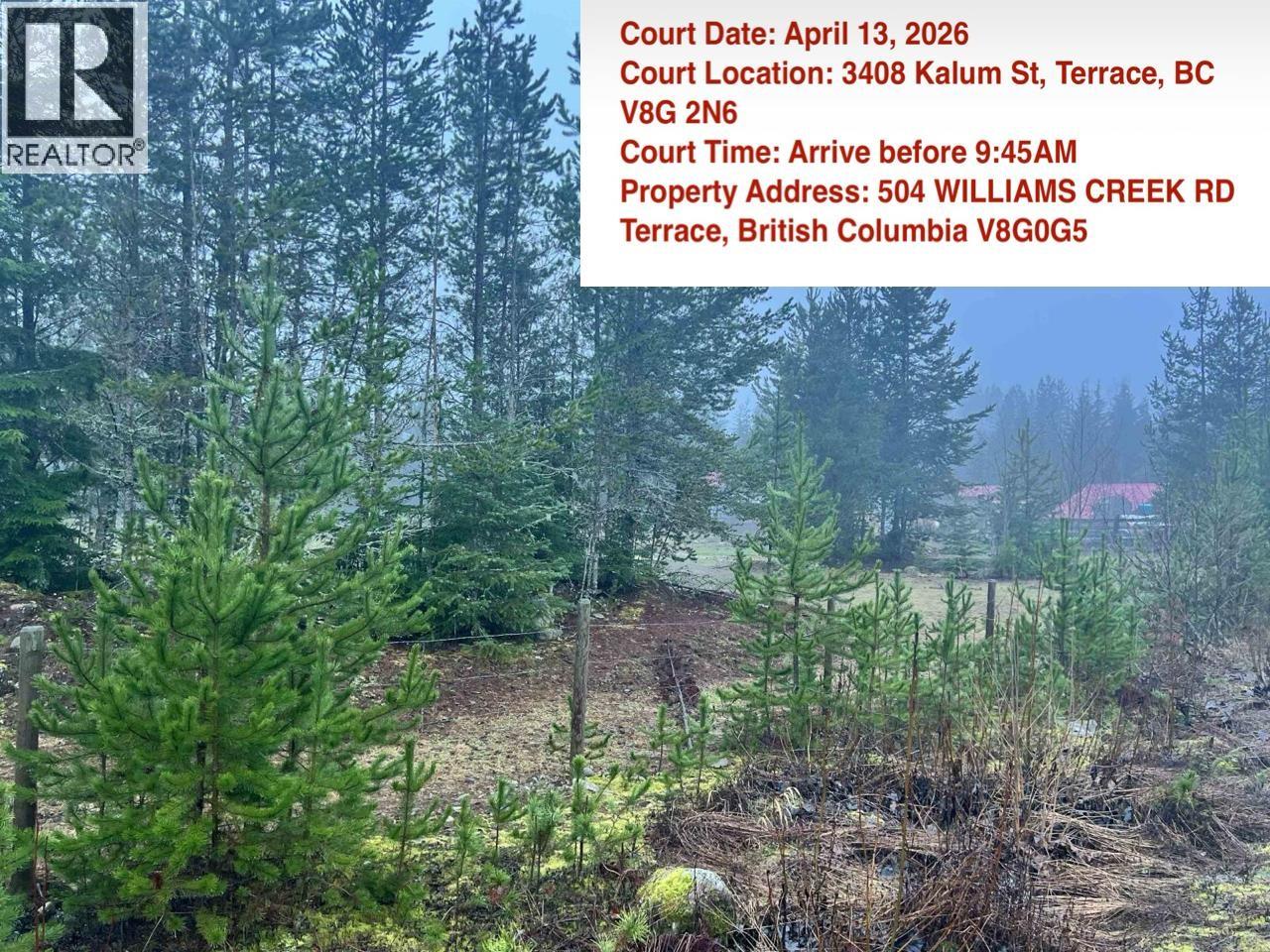 504 WILLIAMS CREEK ROAD, Terrace, British Columbia