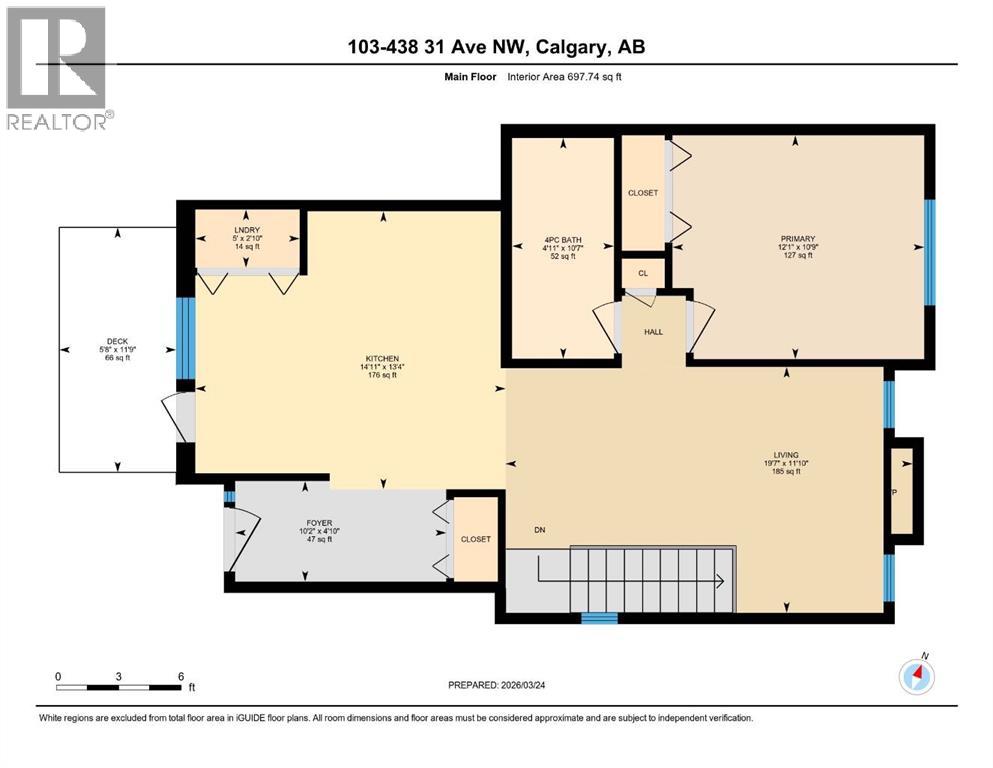 103, 438 31 Avenue NW, Calgary, Alberta  T2M 2P4 - Photo 2 - A2294328