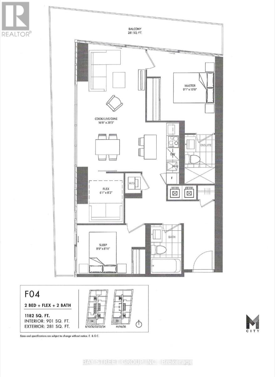 2204 - 3900 Confederation Parkway, Mississauga, Ontario  L5B 0M3 - Photo 21 - W12918680