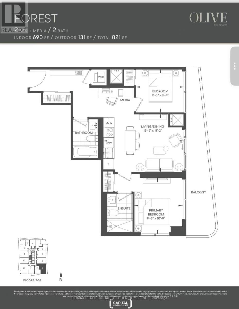 1709 - 36 Olive Avenue, Toronto, Ontario M2N 0M4 - Photo 7 - C12919456