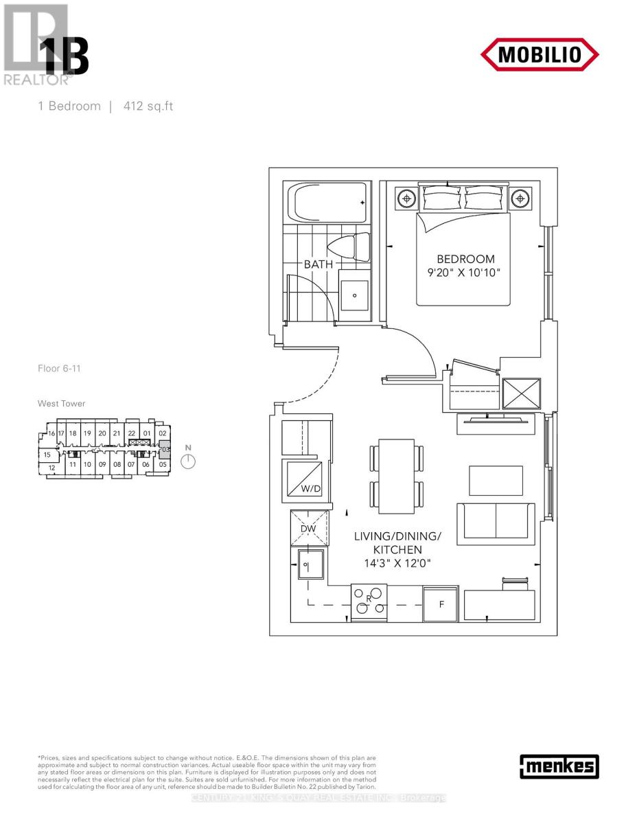 703 - 10 Honeycrisp Crescent, Vaughan (Vaughan Corporate Centre), Ontario  L4K 0M7 - Photo 15 - N12919858