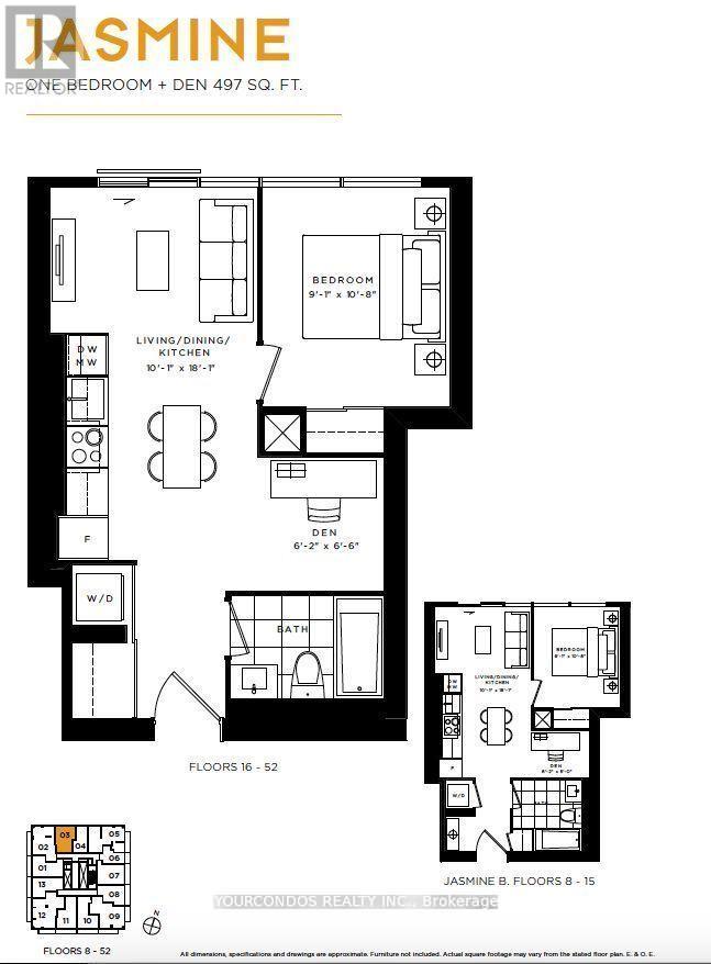 4403 - 501 Yonge Street, Toronto, Ontario  M4Y 0G8 - Photo 13 - C12920674