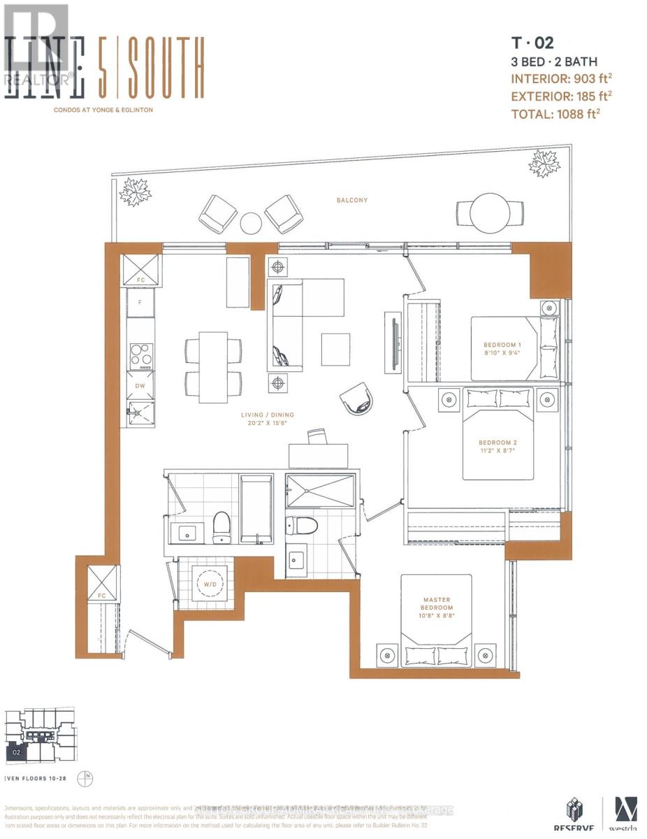 2902 - 127 Broadway Avenue, Toronto, Ontario  M4P 1V7 - Photo 8 - C12921206