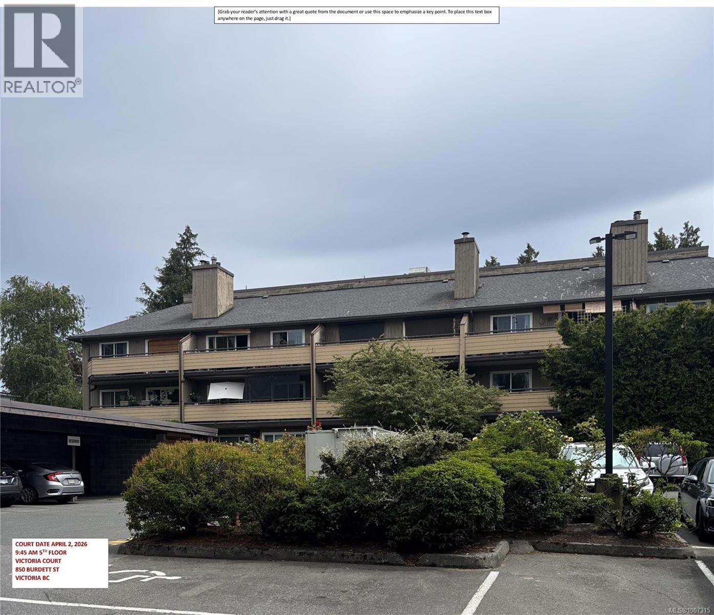 308 3225 Alder St, Victoria, British Columbia