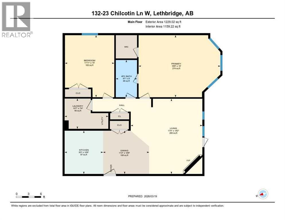 132, 23 Chilcotin Lane W, Lethbridge, Alberta  T1K 7S2 - Photo 19 - A2295091
