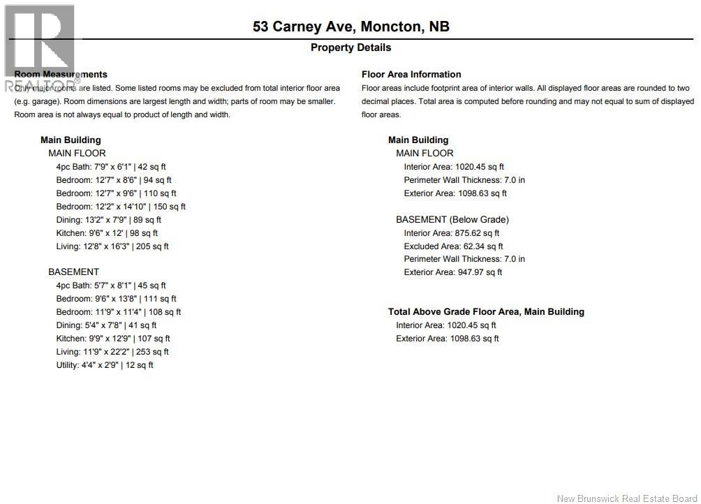 53 Carney Avenue, Moncton, New Brunswick  E1C 4H6 - Photo 34 - NB135801