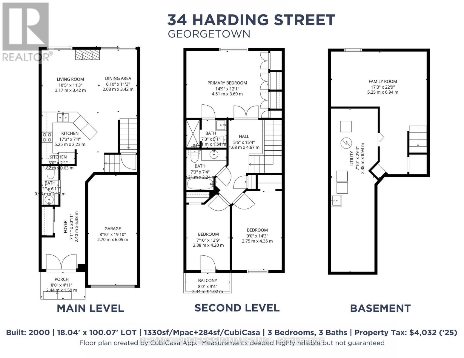 34 Harding Street, Halton Hills, Ontario L7G 6B2 - Photo 7 - W12922368