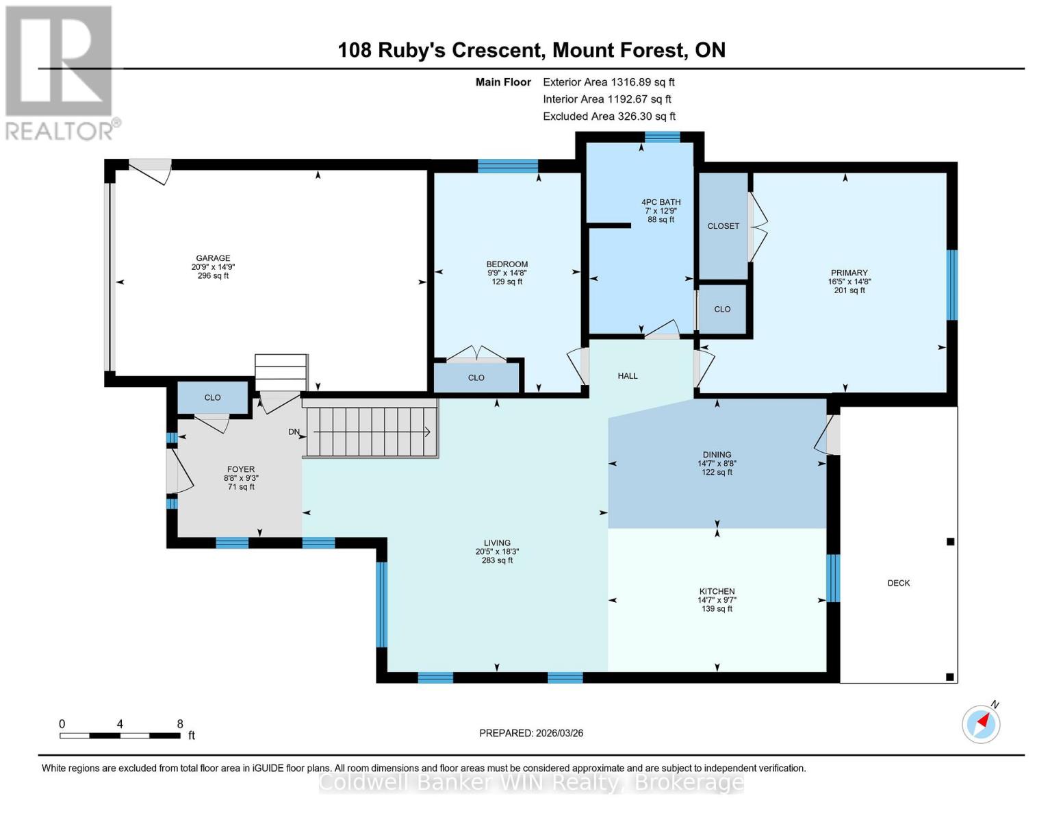 108 Ruby's Crescent, Wellington North (Mount Forest), Ontario  N0G 2L2 - Photo 33 - X12922674