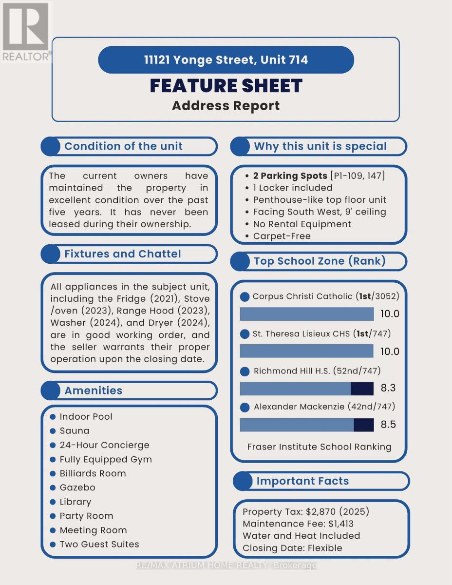 714 - 11121 Yonge Street, Richmond Hill, Ontario  L4C 0S7 - Photo 47 - N12922428