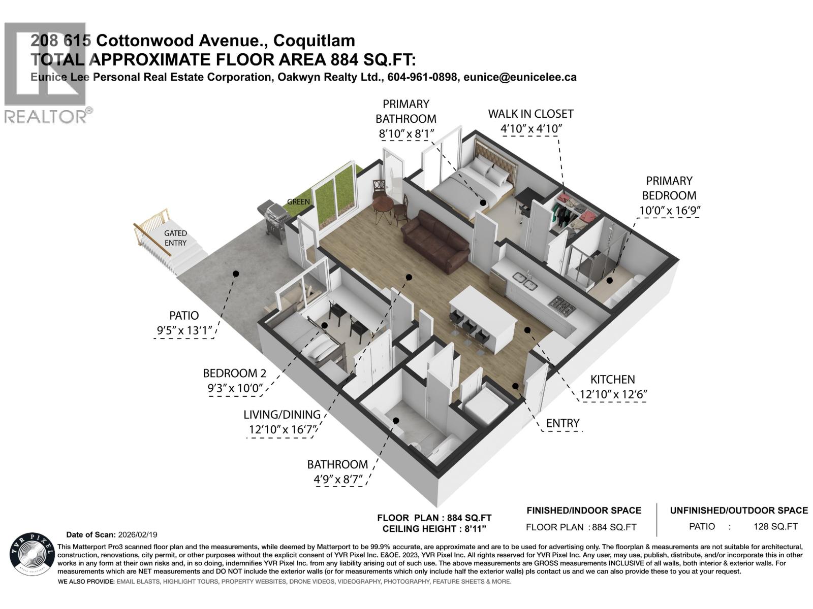 208 615 Cottonwood Avenue, Coquitlam, British Columbia  V3J 2S5 - Photo 20 - R3103873