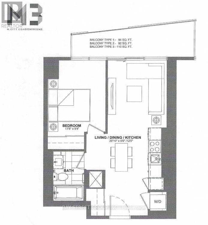 1308 - 448 Burnhamthorpe Road W, Mississauga, Ontario  L5B 4M6 - Photo 15 - W12916078