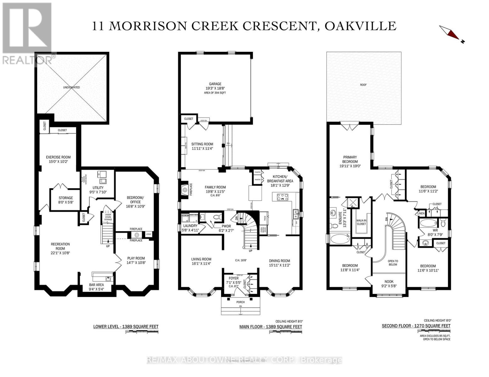 11 Morrison Creek Crescent, Oakville, Ontario  L6H 4C3 - Photo 35 - W12923648