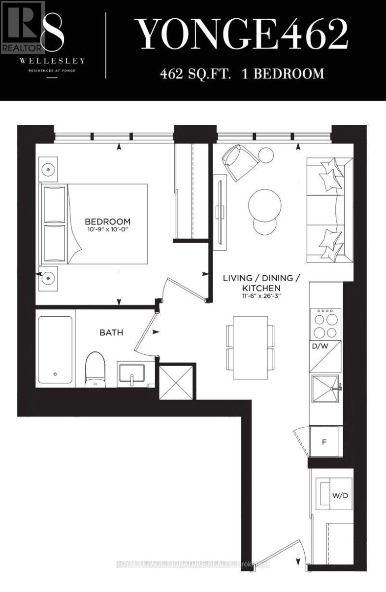 2301 - 8 Wellesley Street W, Toronto, Ontario  M4Y 0J5 - Photo 2 - C12925744