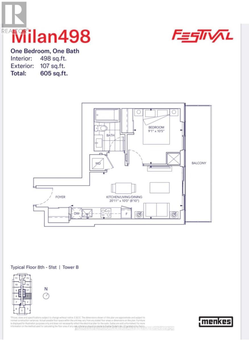 1611 - 225 Commerce Street, Vaughan, Ontario  L4K 5C3 - Photo 48 - N12926656