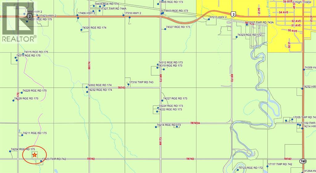 17426 Township 742, High Prairie, Alberta  T0G 1E0 - Photo 1 - A2103060