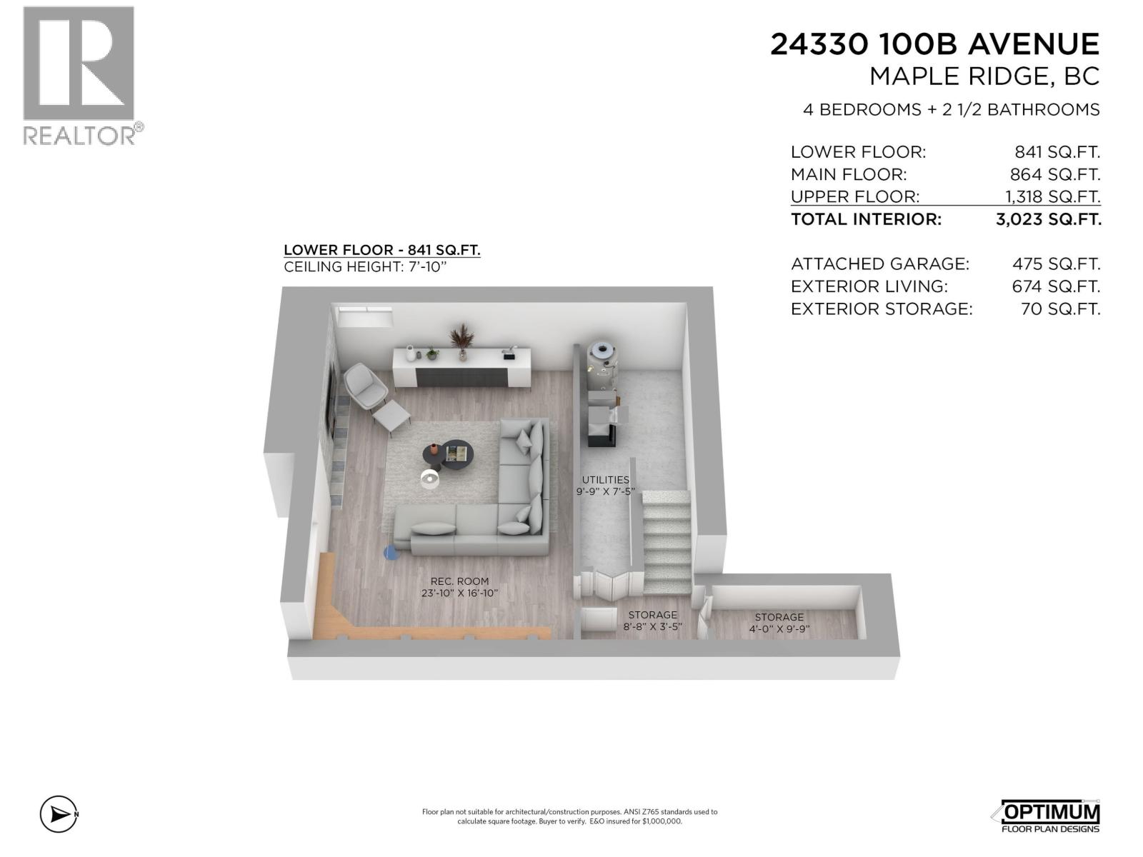 24330 100b Avenue, Maple Ridge, British Columbia  V2W 1X3 - Photo 38 - R3100294