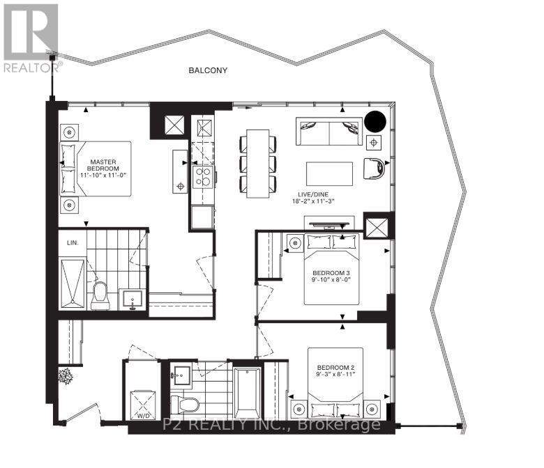 1608 - 36 Zorra Street, Toronto, Ontario  M8Z 0G5 - Photo 16 - W12884778