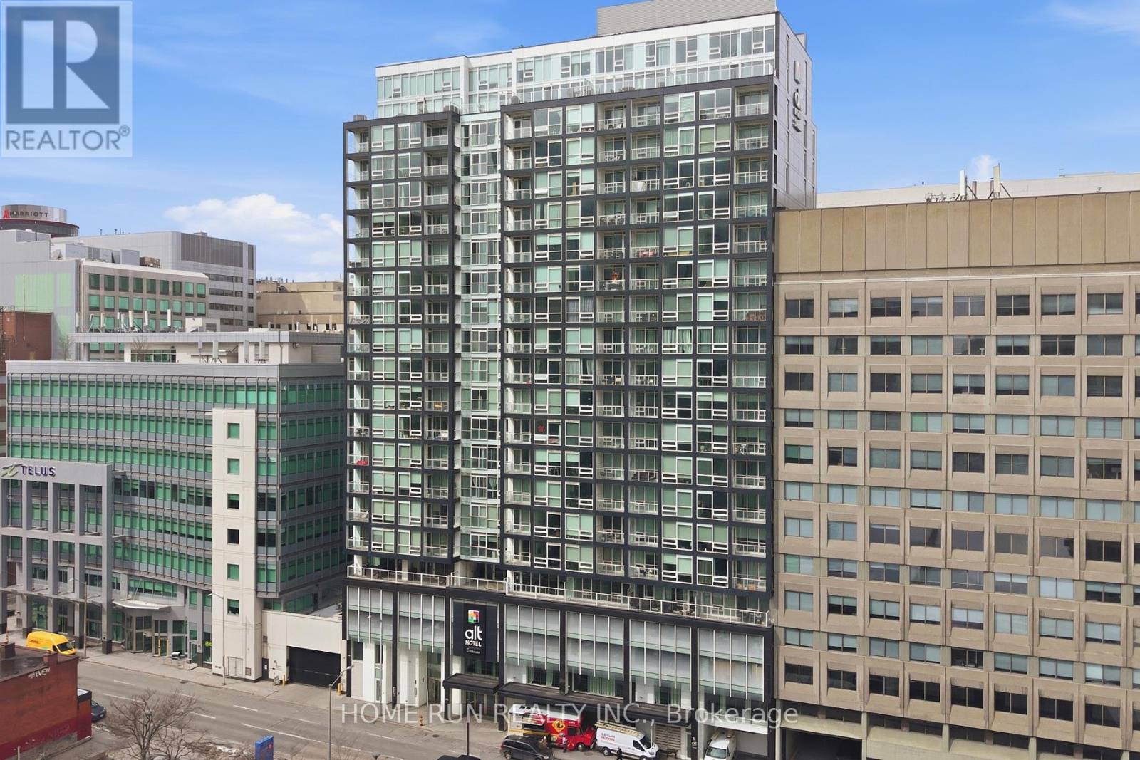Welcome to The Slater, ideally located in the heart of Ottawa's Financial District, just steps from Parliament Hill. Enjoy unparalleled convenience with everything at your doorstep - walking distance to restaurants, shops, and major attractions including the Byward Market, Rideau Centre, National Arts Centre, museums, the University of Ottawa, and the LRT station just minutes away. This exquisitely built condo offers one bedroom, one full bathroom, and one storage locker, along with spectacular views of the downtown skyline. The sun-filled living room features 9-foot ceilings and designer floor-to-ceiling windows, creating a bright and modern living space. The chef-inspired kitchen is equipped with built-in appliances, quartz countertops, and a functional island, perfectly suited for contemporary living. The spacious primary bedroom includes a stylish sliding door and a large closet. The main bathroom is finished with a stone countertop and a glass shower, while in-suite laundry adds everyday convenience. Residents enjoy access to premium building amenities, including a large terrace with natural gas BBQs, a fully equipped fitness centre, party room, whirlpool, screening room, billiards room, and concierge service. An exceptional opportunity for downsizers, first-time buyers, or investors, this unit offers modern comfort, luxury amenities, and a prime downtown location-truly urban living at its finest. (id:48254)