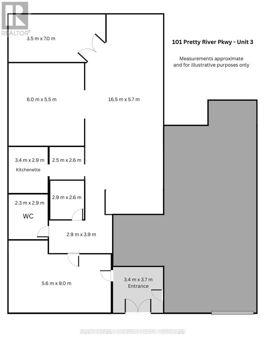 Unit 3 - 101 Pretty River Parkway S, Collingwood, Ontario  L9Y 4M8 - Photo 4 - S12927532