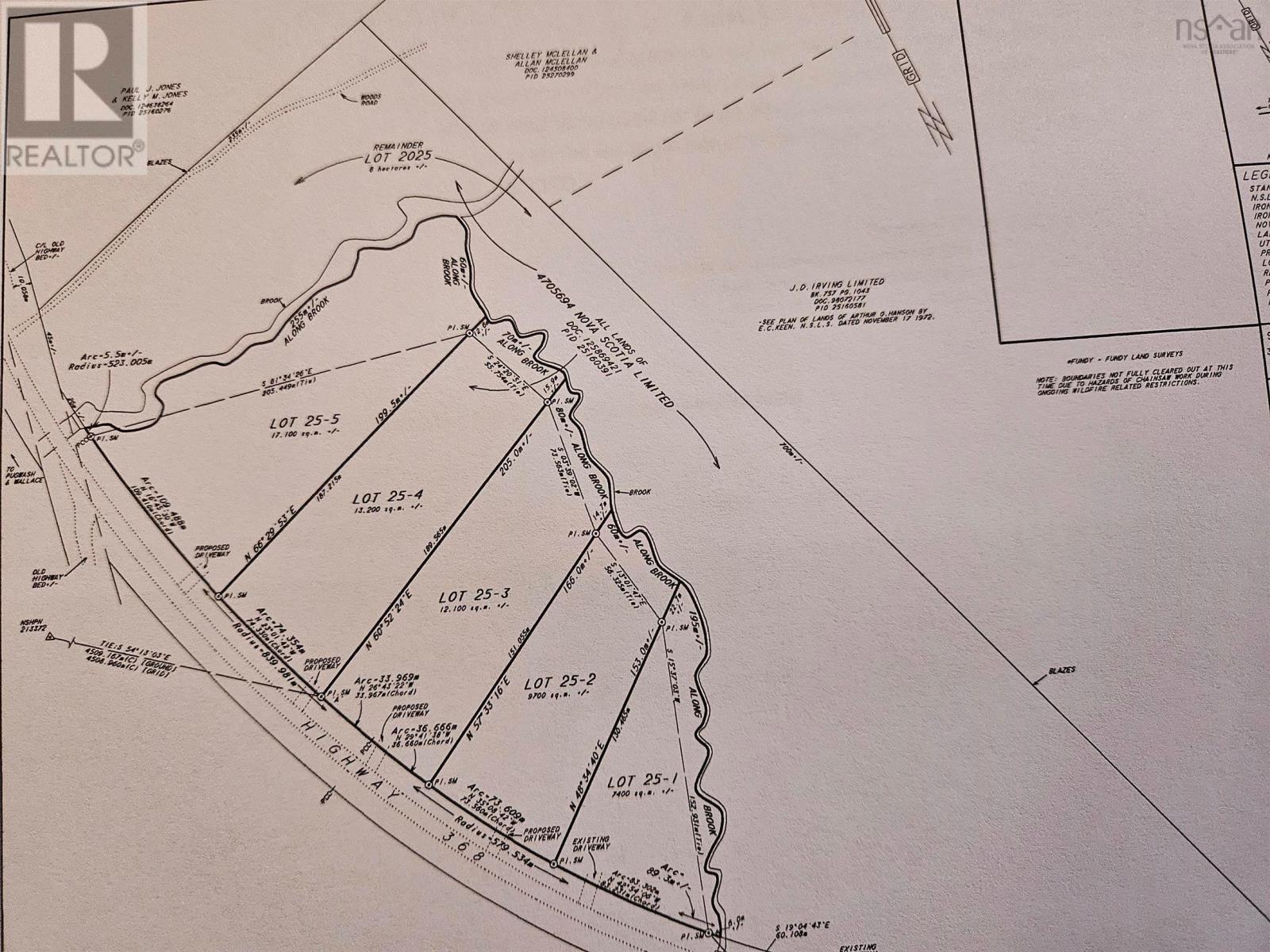 Lot 25-4 Highway #368, Wentworth, Nova Scotia