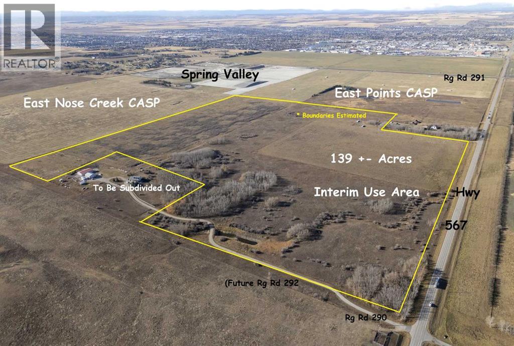 139 Acres Highway 567  NE, Airdrie, Alberta
