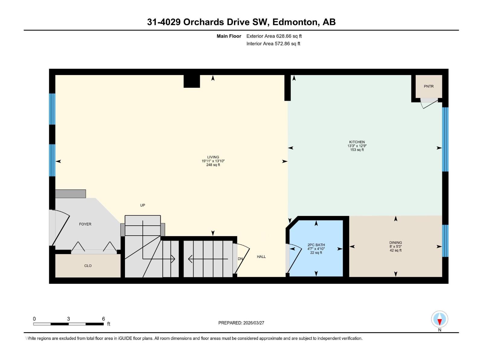 #31 4029 Orchards Dr Sw, Edmonton, Alberta  S6X 1V2 - Photo 2 - E4479321