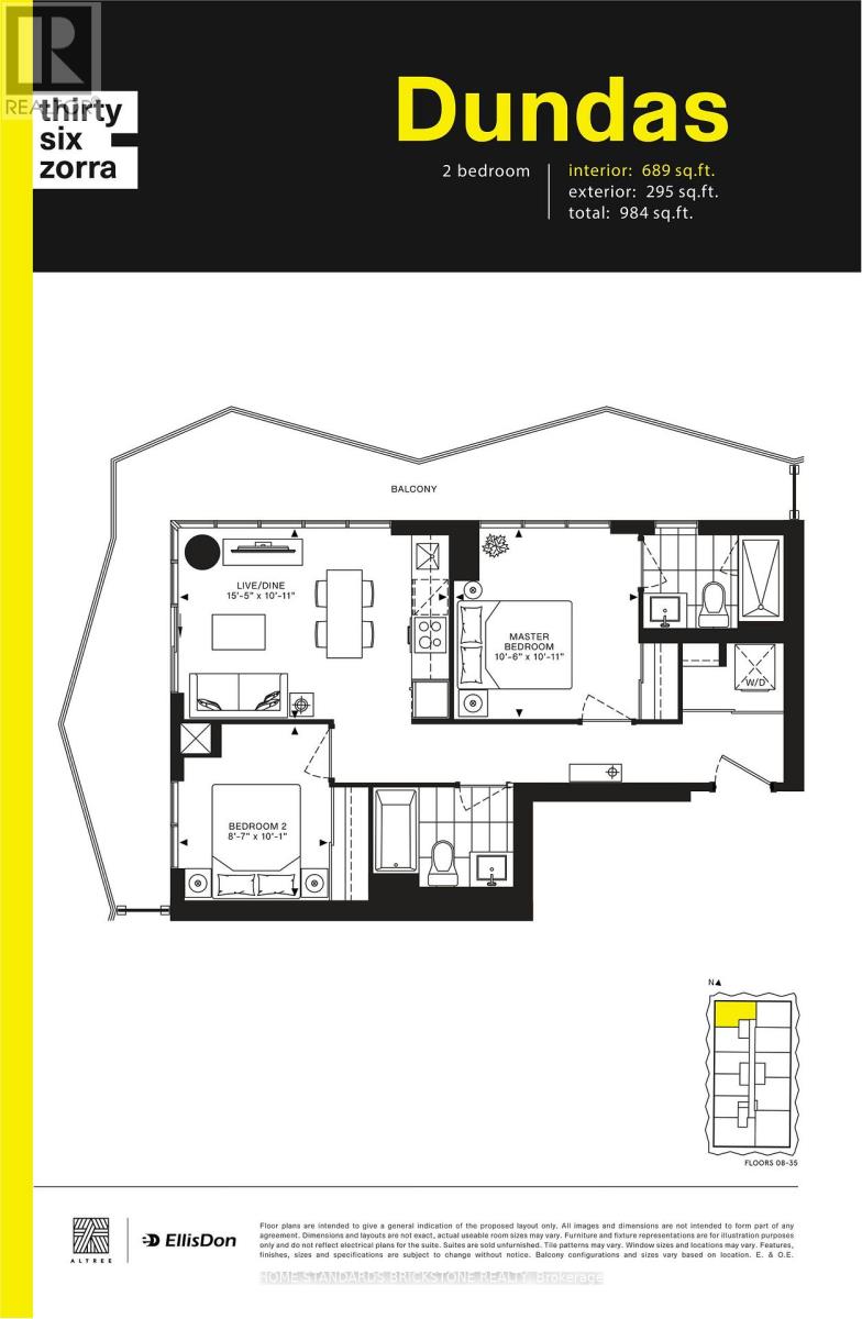 3203 - 36 Zorra Street, Toronto, Ontario  M8Z 0G5 - Photo 2 - W12922244