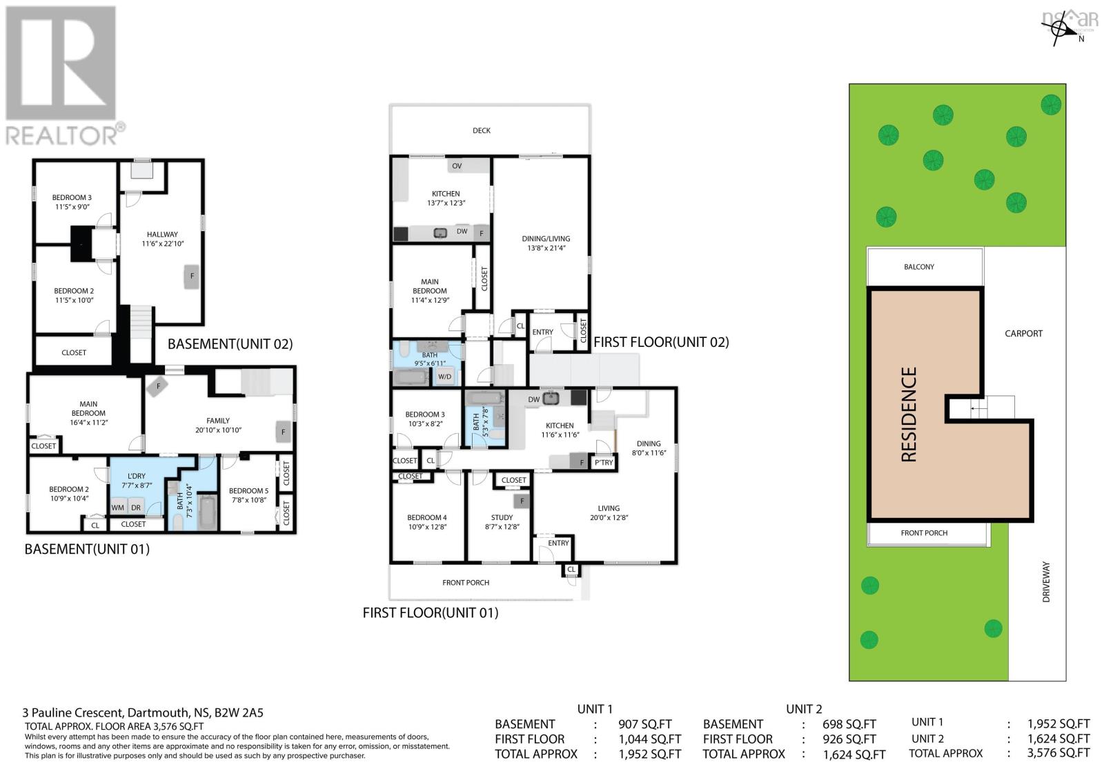 3/3a Pauline Crescent, Dartmouth, Nova Scotia  B2W 2A5 - Photo 47 - 202605692