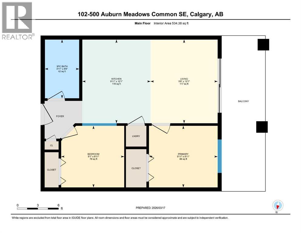 102, 500 Auburn Meadows Common Se, Calgary, Alberta  T3M 3P5 - Photo 19 - A2294039