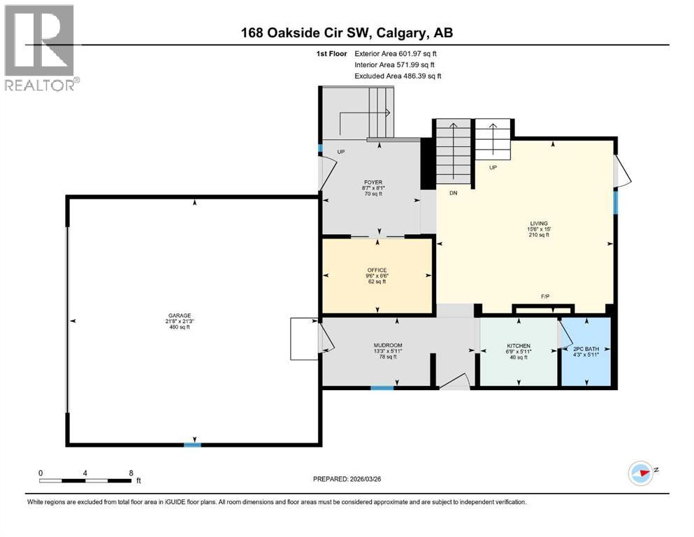 168 Oakside Circle, Calgary, Alberta T2V 4H2 - Photo 47 - A2296519