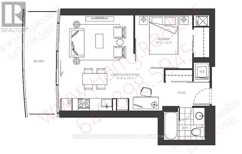 1305 - 12 York Street, Toronto, Ontario  M5J 2Z2 - Photo 19 - C12930924