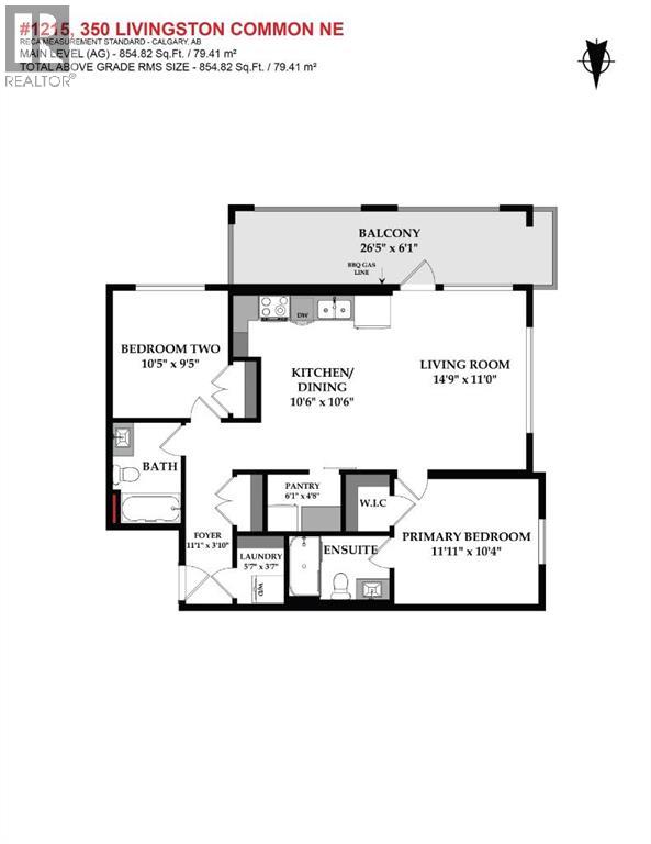 1215, 350 Livingston Common Ne, Calgary, Alberta  T3P 1M5 - Photo 2 - A2287759