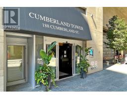 1107 - 188 CUMBERLAND STREET, Toronto, Ontario