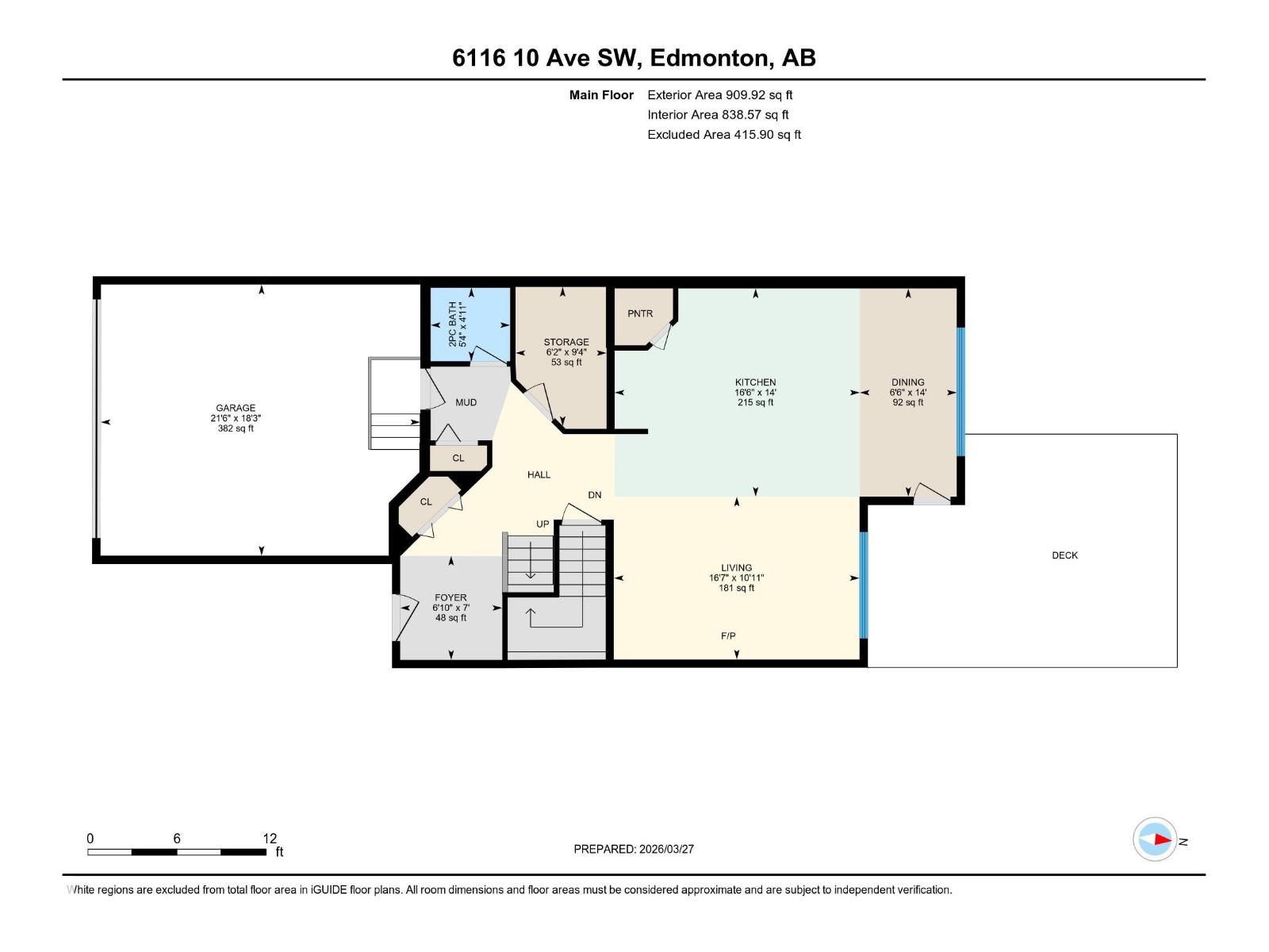 6116 10 Av Sw, Edmonton, Alberta  T6X 0M3 - Photo 7 - E4479498