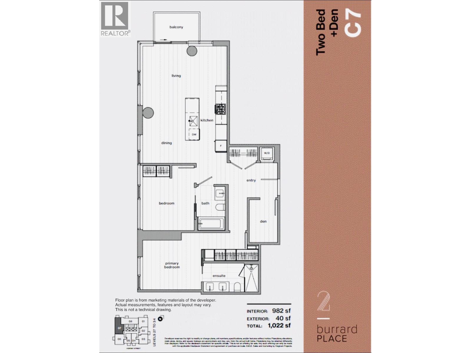 2807 1277 HORNBY STREET, Vancouver, British Columbia