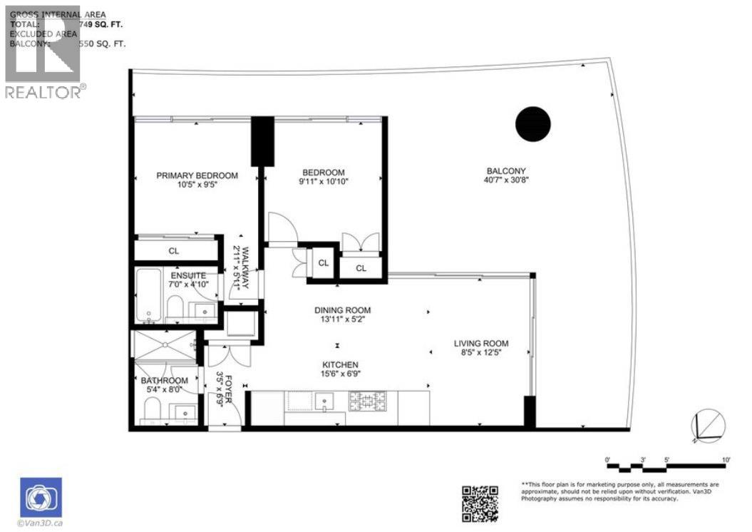 1609 4880 Lougheed Highway, Burnaby, British Columbia  V5C 0N1 - Photo 34 - R3093712