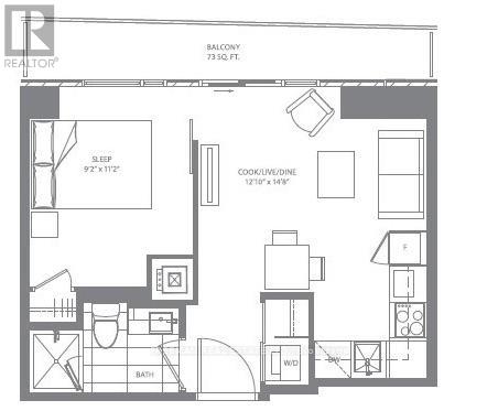 1310 - 3900 Confederation Parkway, Mississauga, Ontario  L5B 0M3 - Photo 14 - W12931664