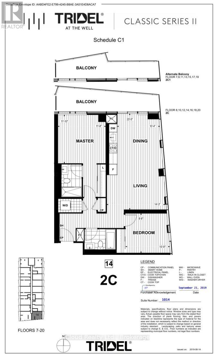 1014 - 480 Front Street W, Toronto, Ontario  M5V 0V6 - Photo 7 - C12898594