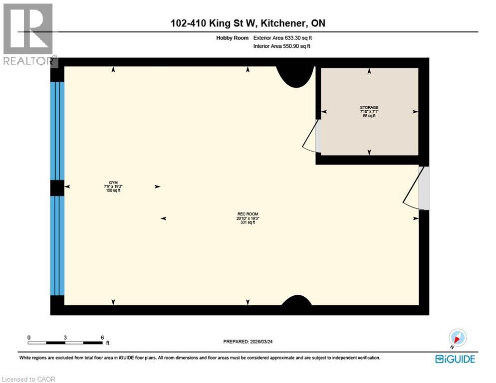 410 King Street W Unit# 102, Kitchener, Ontario  N2G 1C3 - Photo 46 - 40814870