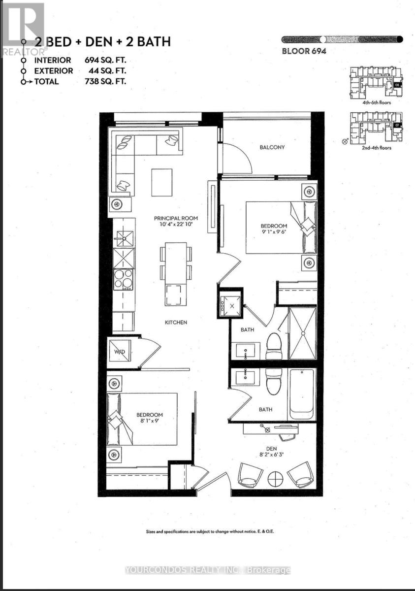 508 - 8 Tippett Road, Toronto, Ontario  M3H 0E7 - Photo 2 - C12932942