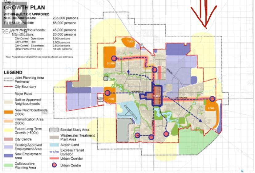 Regina Ne Growth Plan 48 Acres, Regina, Saskatchewan  S4P 2Z1 - Photo 3 - SK024291