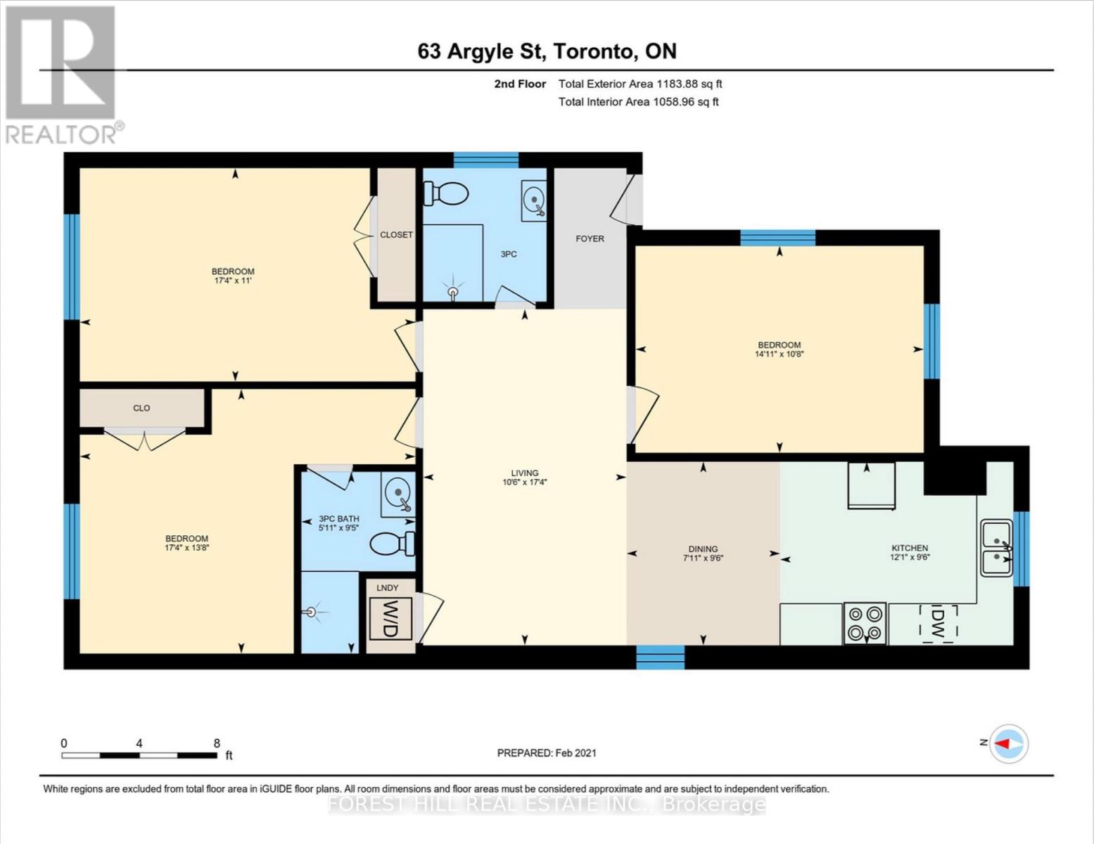 Upper - 63 Argyle Street, Toronto, Ontario  M6J 1N8 - Photo 16 - C12928926