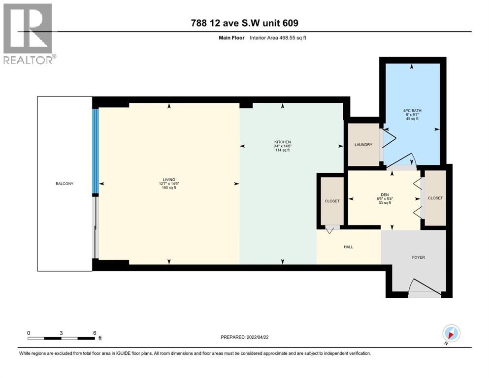 609, 788 12 Avenue SW, Calgary, Alberta  T2R 0H1 - Photo 18 - A2285349