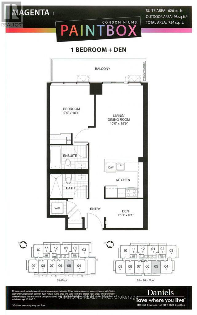 1905 - 225 Sackville Street, Toronto, Ontario  M5A 0B9 - Photo 3 - C12933720