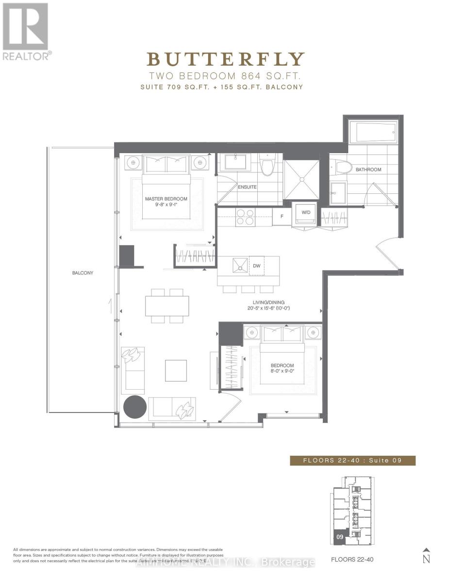 3609 - 3 Gloucester Street, Toronto (Church-Yonge Corridor), Ontario  M4Y 0C6 - Photo 17 - C12933762