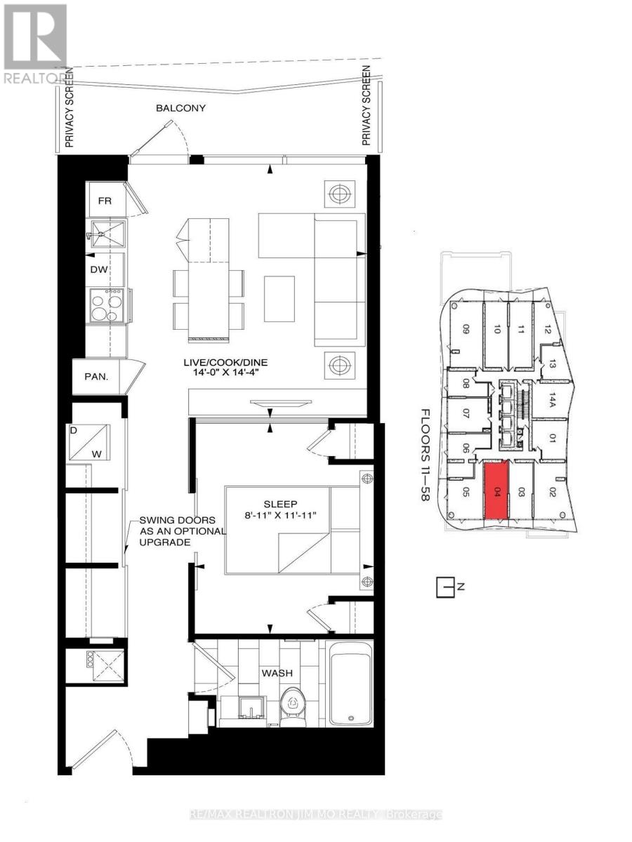 2604 - 197 Yonge Street, Toronto, Ontario  M5B 1M4 - Photo 10 - C12933990