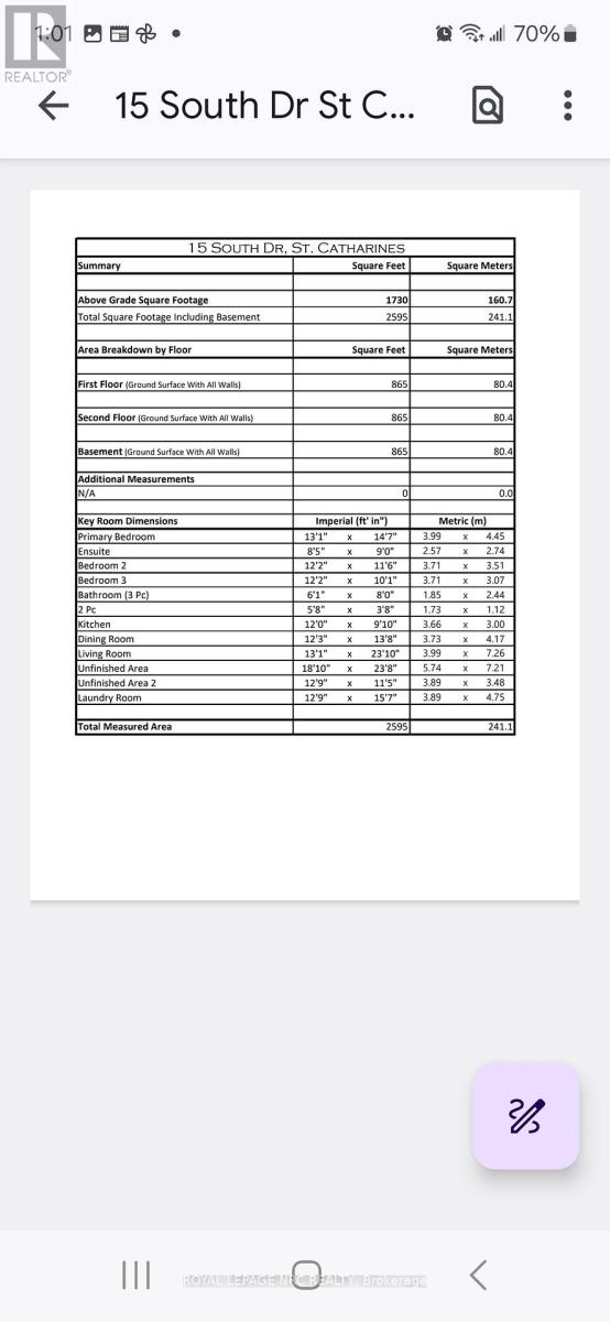 15 South Drive S, St. Catharines, Ontario  L2R 4T9 - Photo 40 - X12934542