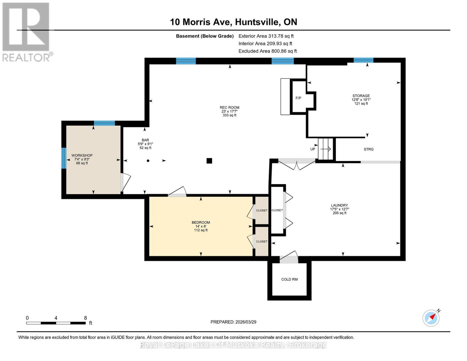 10 Morris Avenue, Huntsville (Chaffey), Ontario  P1H 1G4 - Photo 34 - X12935488