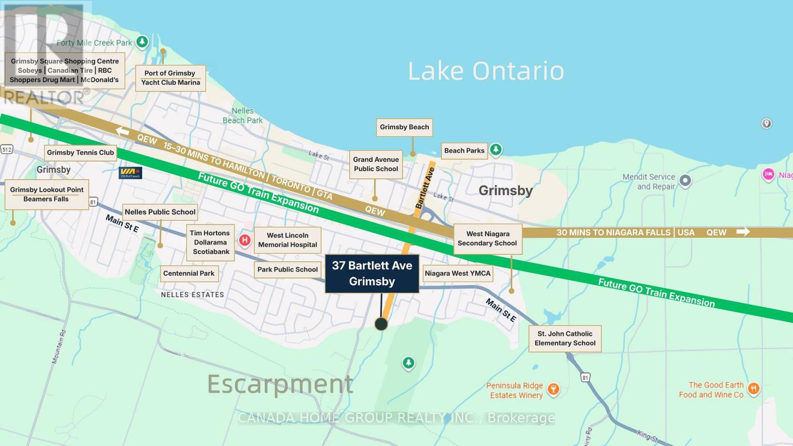 37 Bartlett Avenue, Grimsby, Ontario  L3M 5G6 - Photo 2 - X12935820