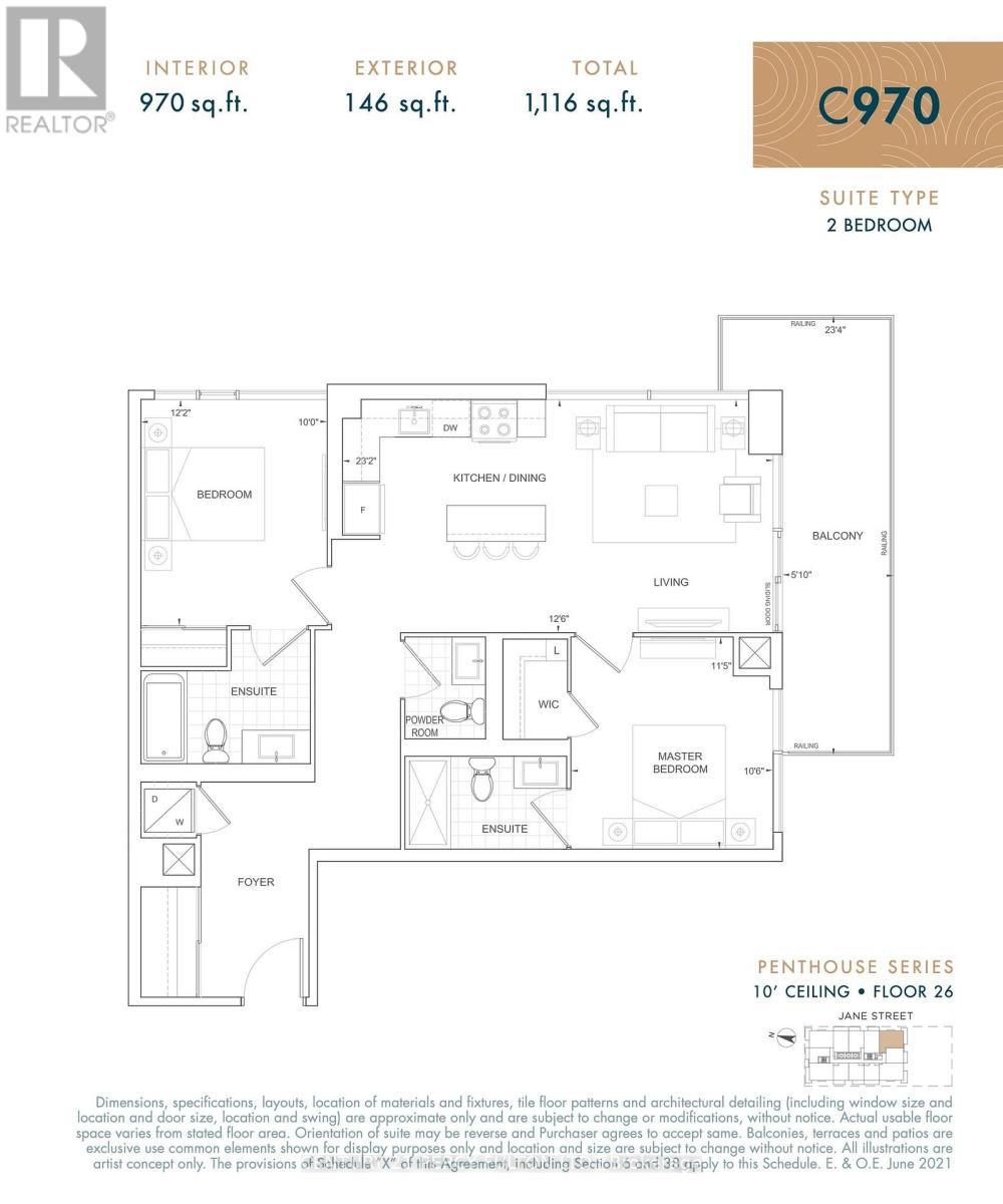 1803 - 27 Korda Gate, Vaughan, Ontario  L4K 0P6 - Photo 6 - N12935542